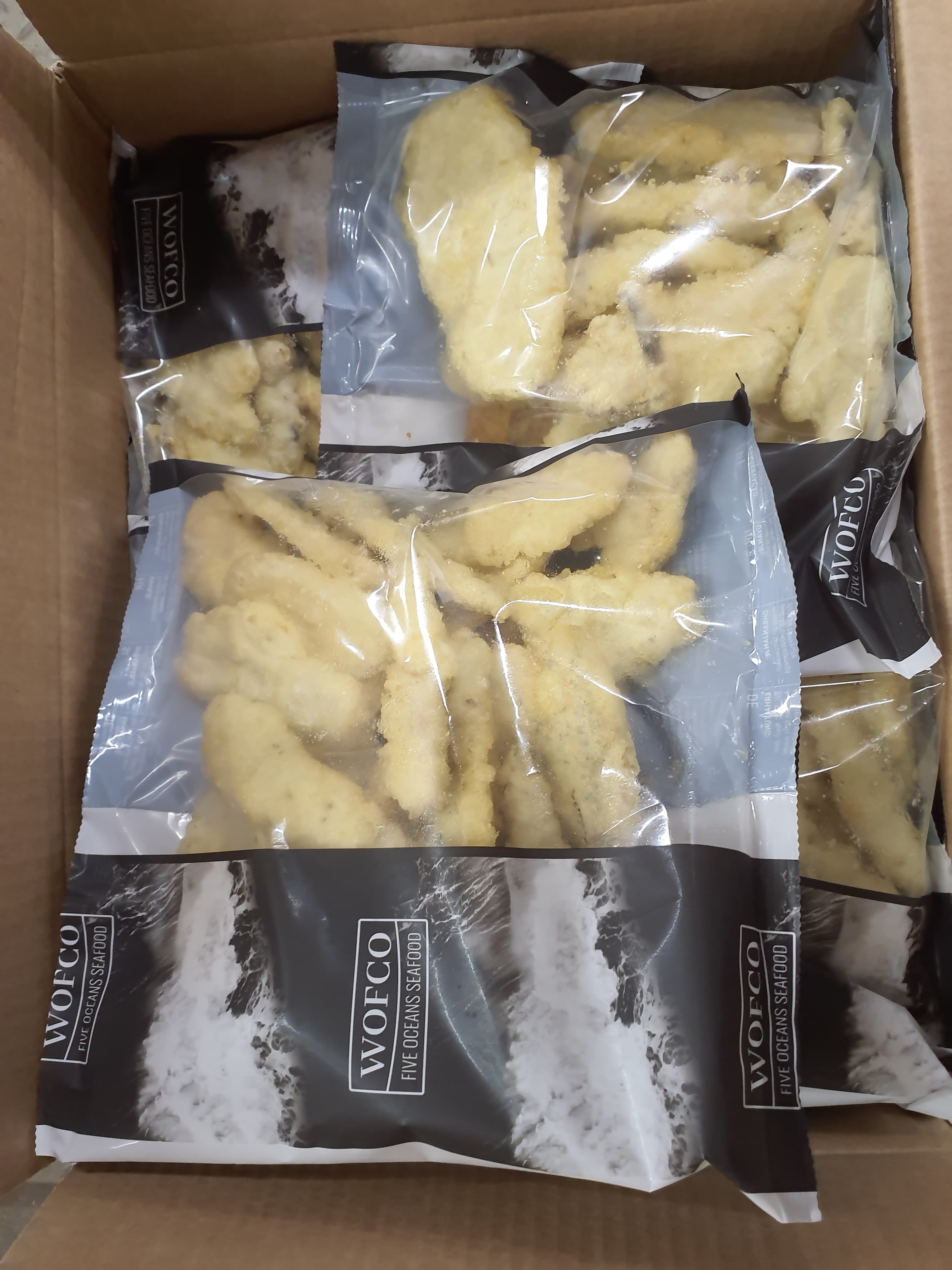 Frozen Tempura Anchovy, 400 gr (ES) (engraulis encrasicolus)